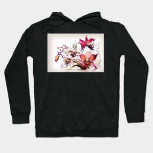 Oriental Orchids Hoodie